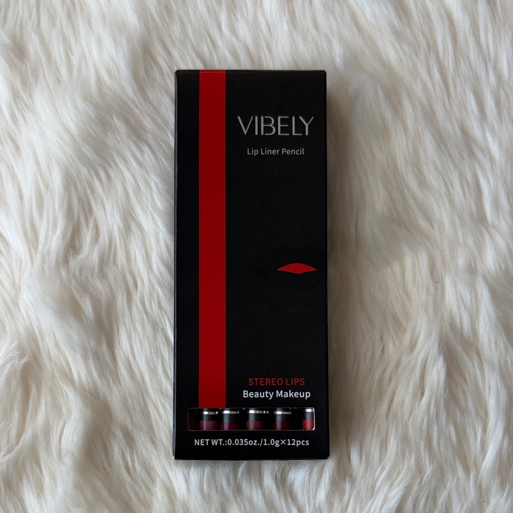 Vibe Lip Liner Pencil - Bold Red